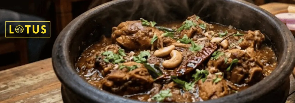 Chicken Chettinad Patyala — Lotus Restaurant
