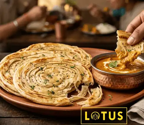 Tandoori Roti Lachha Paratha Missi Roti — Lotus