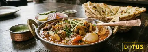 Mushroom Kadahi Handi — Lotus Restaurant Patna