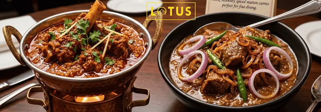 Rara Ghost Bhuna Ghost Mutton Do Pyaza — Lotus
