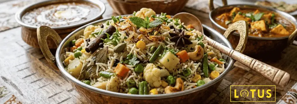 Jeera Rice Steam Rice Veg Pulao — Lotus Patna